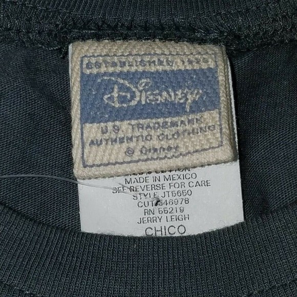 Disney Mickey Mouse Womens Gray T Shirt Roses Size Small Jerry Leigh - Picture 6 of 12